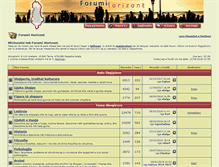 Tablet Screenshot of forumihorizont.com